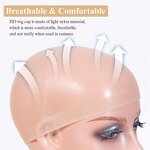 Wig Cap Manufacturer - Wholesale Factory Stocking Nude Super Thin Wig Cap Making Wigs