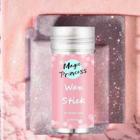 Wax Stick Manufacturer - Custom Logo 75g Convenient Edge Control Gel Not Greasy No Residue