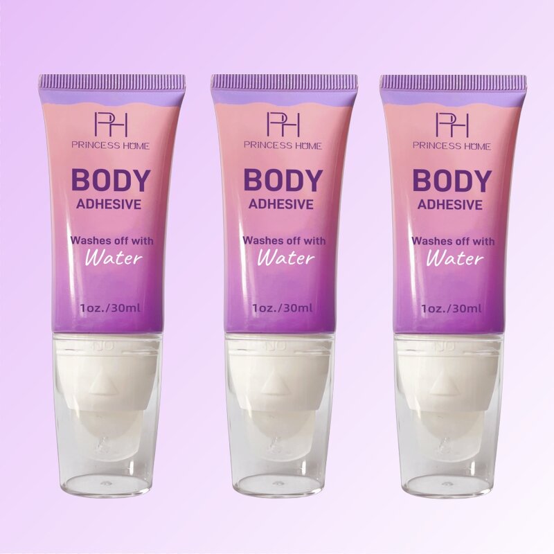 Body Adhesive Glue Manufacturer - OEM Cosmetics Skin Safe Waterproof Clear Clutch Liquid Fashion Tape