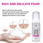 Eyelash Cleanser Foam Manufacturer - Wholesale Custom Logo No Tears Formula Soft 60ml
