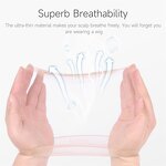 Wig Cap Manufacturer - Wholesale 4colors Custom Package Invisible Super Thin Sheer HD Wig Cap Christmas