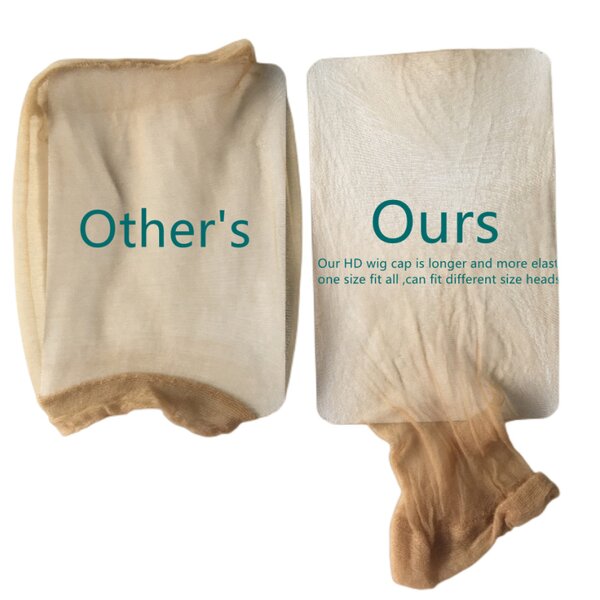 Wig Cap Manufacturer - Wholesale 4colors Custom Package Invisible Super Thin Sheer HD Wig Cap Christmas