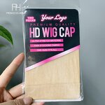 Wig Cap Manufacturer - Custom Logo One Size Fits All Strong Elastic Invisible HD 2pcs/bag
