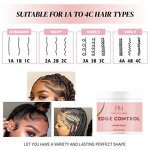 Edge Control Manufacturer - Private Label Extreme Hold 24 Hour Tamer 4C Hair Long-Lasting 120g