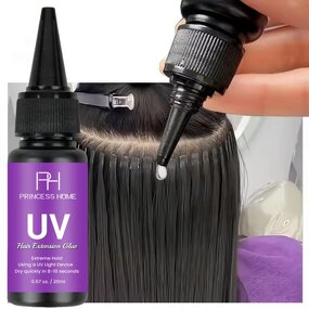 UV Hair Glue Remover Manufacturer - PH Princess Home 20ml Customized Logo Clear