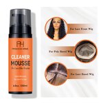 Lace Cleanser Foam Manufacturer - OEM 200ml Fast Frontal Wig Cleaner Gentle Renew Wig Hair System