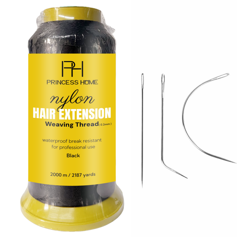 Hair Extension Thread Manufacturer - Professional Custom Logo Weaving Thread Hand Sewing Hair Weft DIY 5COLORS