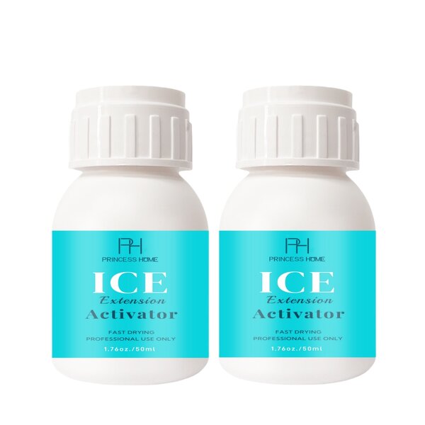 Hair Extension Glue Activator Manufacturer - Custom Logo 50ml Professional Fast Drying Rose Scented