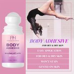 Body Adhesive Glue Manufacturer - PH PRINCESS HOME Roll on Liquid Fashion Tape Long-Lasting Hold 2oz