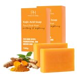 Turmeric Kojic Acid Soap Manufacturer - Private Label Deep Cleansing Handmade Dark Spot Acne 100g