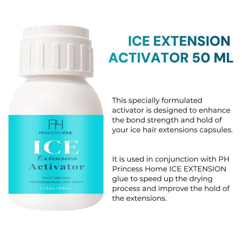 Hair Extension Glue Activator Manufacturer - OEM/ODM 50ml Fast-Acting Formula for Cold Bonding