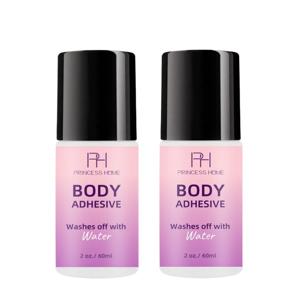 Body Adhesive Glue Manufacturer - Custom Logo Premium Roll on Liquid Fashion Tape Dancers 2oz Sweat Resistant