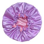 Hair Bonnet Manufacturer - Your Logo Double Layer Custom Designer Women Hair Wraps Sleep Satin