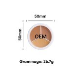 Foundation Cream Manufacturer - Invisible Pore Concealer - Dark Circle Cover Korean Makeup Private Label