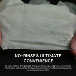 Hair Cleaning Glove Manufacturer - Oil Removal Quick Clean - Volumizing Portable No Rinse Hair Care Oily Hair