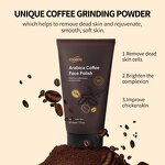 Body Scrub Manufacturer - Coffee Peeling Off - Deep Cleansing Skin Exfoliator Private Label OEM
