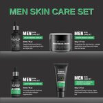 Skincare Set Manufacturer - Men's Skincare Serum Face Wash - Anti Aging Hydrating Deep Cleansing Men Care Products