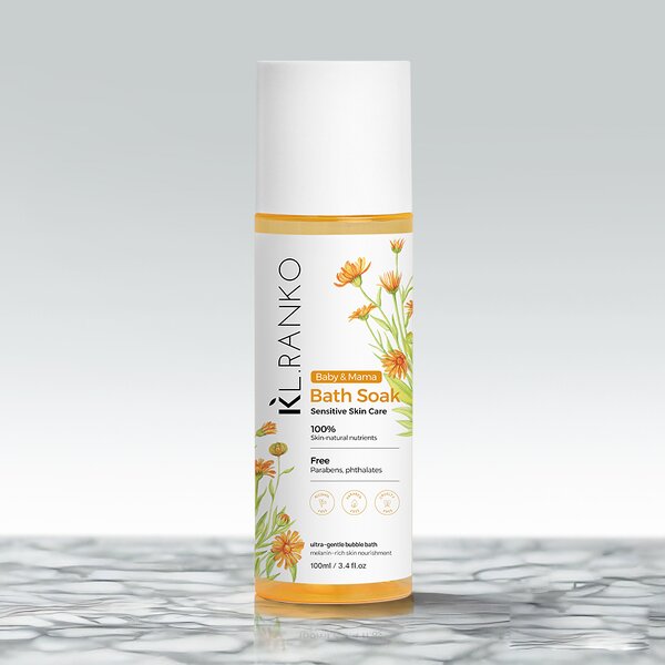 Bath Oil Manufacturer - Baby Mama Soak - 100% Natural Gentle Sensitive Skin Hydrating OEM Private Label