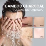 Handmade Soap Manufacturer - Bamboo Charcoal Tea Tree Oil - Exfoliating Men Body Skincare Custom OEM