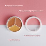 Foundation Cream Manufacturer - Invisible Pore Concealer - Dark Circle Cover Korean Makeup Private Label