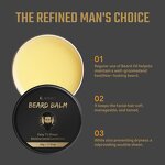 Beard Balm Manufacturer - Soothing Beard Growth Balm - Sandalwood Scent Men Personal Care Products OEM Private Label