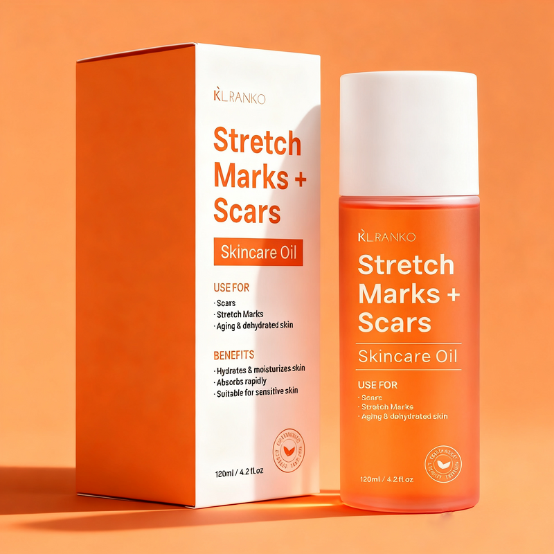 Stretch Mark Oil Manufacturer - 100% Natural Scar Removal - Safe Effective Stretch Mark Treatment Private Label