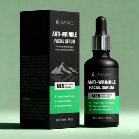 Facial Serum Manufacturer - Men Anti Wrinkle - Brightening Anti Aging Soothing Skin Care Private Label