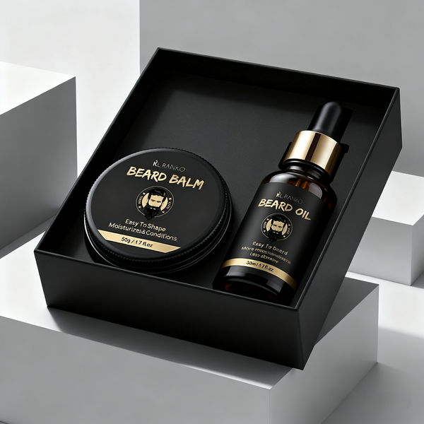 Beard Balm Manufacturer - Soothing Beard Growth Balm - Sandalwood Scent Men Personal Care Products OEM Private Label