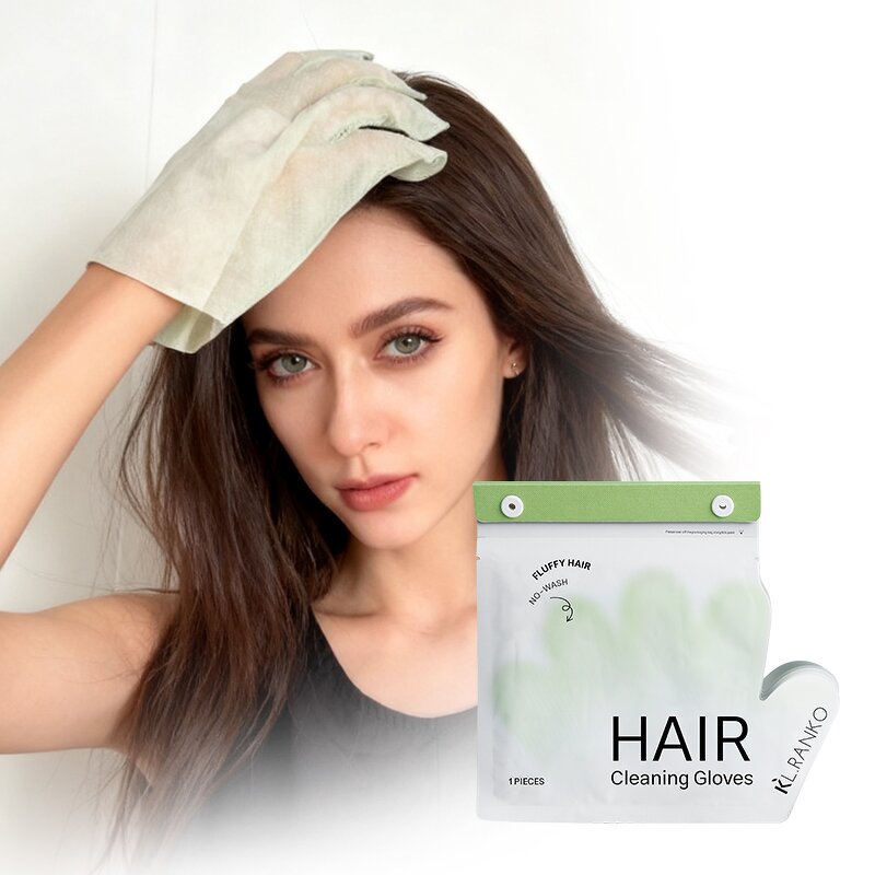 Hair Cleaning Glove Manufacturer - Oil Removal Volume Boost - No Wash Korean Hair Care Oily Hair ODM
