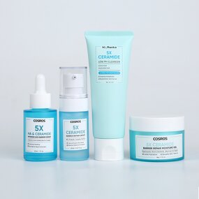Skincare Set Manufacturer - 5X Ceramide Repair Set - Skin Barrier Hydrating Gentle Cleansing Custom Logo OEM