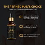 Beard Growth Oil Manufacturer - Natural Black Beard Oil - Mustache Care Conditioner Men Skincare OEM