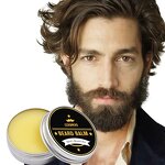 Beard Balm Manufacturer - Soothing Beard Growth Balm - Mustache Care Proraso Men Skincare Private Label