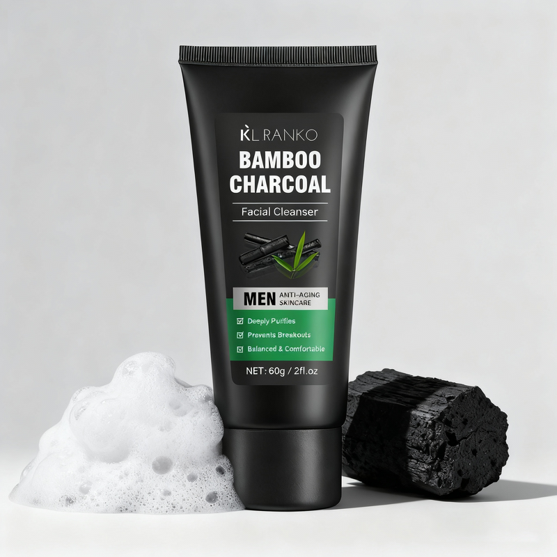 Face Wash Manufacturer - Bamboo Charcoal Men - Deep Cleansing Oil Control Acne-Prone Skin OEM