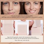 Concealer Stick Manufacturer - 5 Color Lightweight Full Coverage Matte with Sponge Whitening