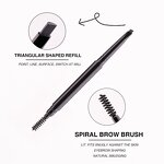 Eyebrow Pencil Manufacturer - Extremely Thin Two-headed Machete Anti-halo Natural Multiple Dimensions Lasting
