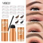 Eyebrow Powder Kit Manufacturer - Waterproof Vegan Brown Tinted Enhance 10 Brow Shapes Long Lasting Mineral