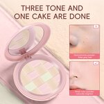 Pressed Powder Manufacturer - 2 Colors Long Lasting Mineral Matte Dark Skin Waterproof Oil-Control Blush Contour