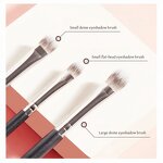 Eye Shadow Brush Manufacturer - Professional Flat Head Blending Soft Synthetic Hair with Long-lasting Wood