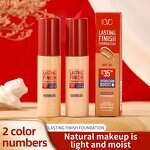 Liquid Foundation Manufacturer - OEM Long-lasting Waterproof Moisturizer Sunscreen Full Coverage for All Skin