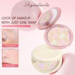 Pressed Powder Manufacturer - 2 Colors Long Lasting Mineral Matte Dark Skin Waterproof Oil-Control Blush Contour