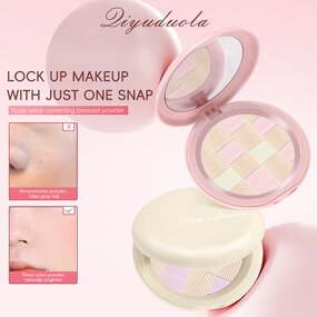 Pressed Powder Manufacturer - 2 Colors Long Lasting Mineral Matte Dark Skin Waterproof Oil-Control Blush Contour