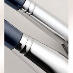 Eyeshadow Brush Manufacturer - New Style Custom Logo Synthetic Wood Handle with Soft Black Hair for Large