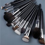Eyeshadow Brush Manufacturer - Eye Shadow with Soft Synthetic Hairs & Real Longer Wood Handle for Blending