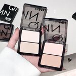 Contour Powder Manufacturer - QMN High Gloss Dual-Use Dry and Wet Face Contour Blush Private Label