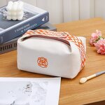Makeup Bag Manufacturer - Custom Logo Portable Pink Canvas Light Weight Travel Organizer Pouch Toiletry