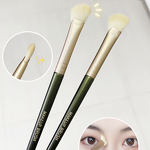 Nose Contour Brush Manufacturer - Half Fan-Shape Angled Concealer & Under Eye Blush Highlighter with Wood Handle