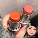 Blusher Stick Manufacturer - Shaqinuo Mineral ODM Low MOQ for Face Nose Contouring Shimmer Finish