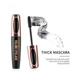 Eyelash Mascara Manufacturer - New Black Thick Longer Waterproof Fast Drying 4d Silk Fiber