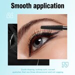 Eyelash Mascara Manufacturer - OEM Customizable In-stock Waterproof Smudge-proof Volumizing 4D Silk Fiber