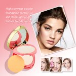 Pressed Powder Manufacturer - Factory Direct Sell Whitening Oil-control Waterproof Makeup Setting